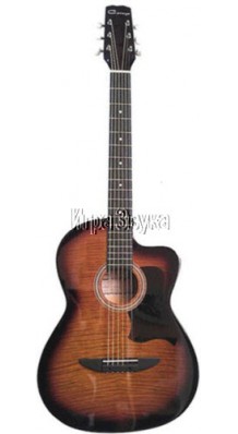 Caraya C901T-BS Акустическая гитара с вырезом - фото