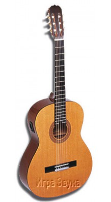 Hohner HC06E Классическая гитара 4\4 со звукоснимателем (с пьезодатчиком) - фото