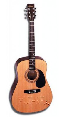 Hohner HW220 6-струнная акустическая гитара с металлическими струнами, рекомендуем - фото