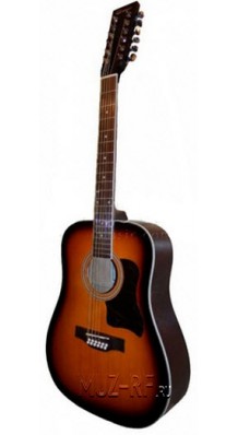 Фото CARAYA F64012B S (12-ти струнная гитара Акустическая, с металлическими струнами)