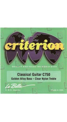 Фото LA BELLA C750 CRITERION (Струны для классической гитары среднего натяжения)